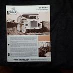 Mack brochure Mack M45-SX Specificatie folder Mack truck WOW, Boeken, Auto's | Folders en Tijdschriften, Mack truck, Overige merken