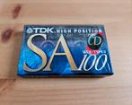 TDK SA100 cassettebandje, nieuw in de verpakking, Overige genres, 1 bandje, Ophalen of Verzenden, Nieuw in verpakking