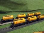 Marklin 4 SHELL ketelwagens 4502 Verzenden kan ook, Hobby en Vrije tijd, Modeltreinen | H0, Ophalen, Wisselstroom, Wagon, Zo goed als nieuw