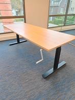 Verstelbaar bureau - 2 meter (2x), Huis en Inrichting, Bureaus, Ophalen, In hoogte verstelbaar, Gebruikt, Stabureau