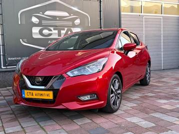 Nissan Micra 0.9 Ig-t 90pk 2018 Rood beschikbaar voor biedingen