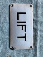 Emaille bord, Ophalen of Verzenden