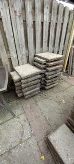 Gratis stoep tegels 30x30 en 60x40, Ophalen, Gebruikt, Beton, Terrastegels