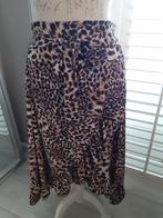 Mooie luipaard print rok, maat M., Kleding | Dames, Rokken, Maat 38/40 (M), Bruin, Ophalen of Verzenden, Zo goed als nieuw