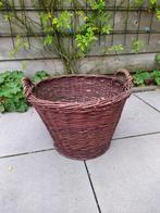 Wilgentenen Mand, Ophalen, Gebruikt, Rond, Minder dan 60 cm