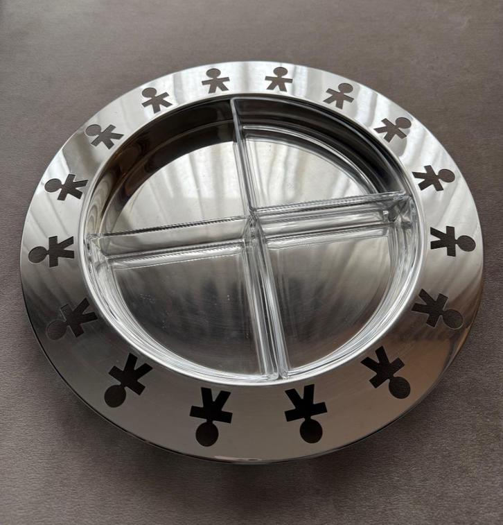 ALESSI “Girotondo” serveerschaal – ontwerp King-Kong, Huis en Inrichting, Woonaccessoires | Schalen en Manden, Gebruikt, Schaal
