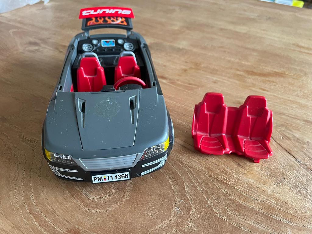 Playmobil 4366 tuning sport auto, Ophalen of Verzenden, Gebruikt, Los playmobil