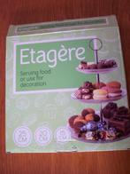 ETAGERE GLAS, Huis en Inrichting, Woonaccessoires | Etagères, Ophalen of Verzenden, Nieuw