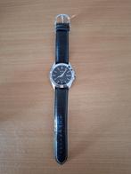 Casio horloge RVS echt leer, Ophalen of Verzenden, Staal, Leer, Casio