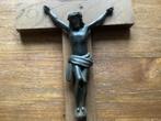 Bronzen kruisbeeld, Ophalen of Verzenden, Gebruikt, Christendom | Katholiek