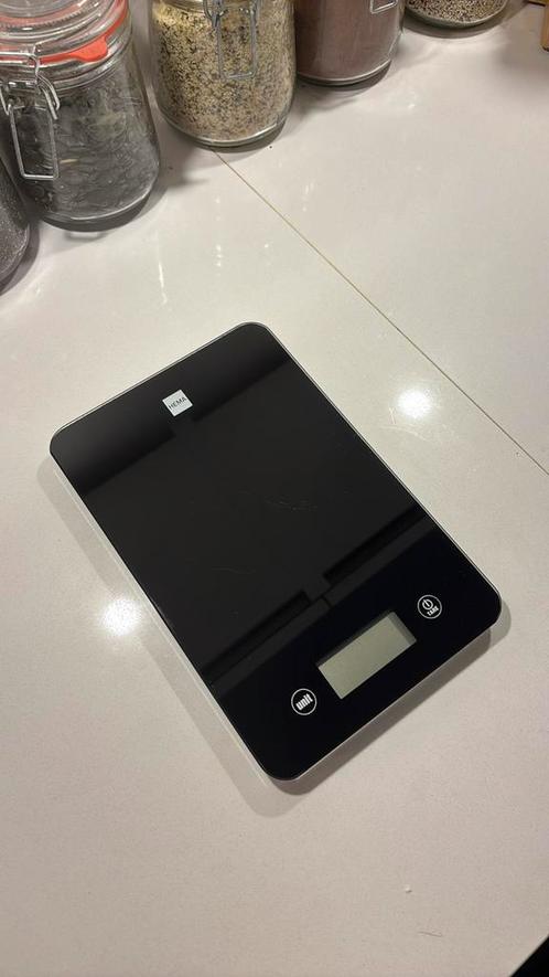 digitale keukenweegschaal Hema, Witgoed en Apparatuur, Weegschalen, Zo goed als nieuw, Keukenweegschaal, Minder dan 10 kg, Ophalen of Verzenden