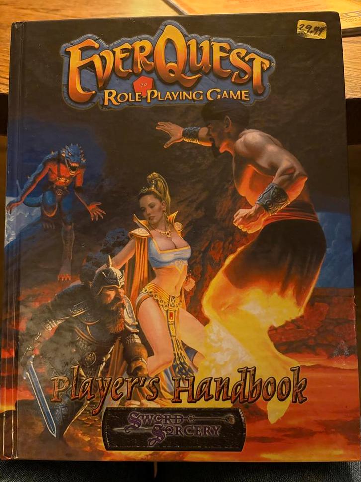 EverQuest D20 RPG Player's Handbook, Boeken, Fantasy, Gelezen, Ophalen