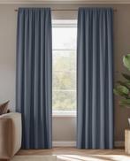 Prachtige elegante gordijn 140 x 270 Blauw, 100 tot 150 cm, Nieuw, Ophalen of Verzenden, 200 cm of meer