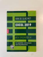 Aan de slag met Excel 2019 - Ben Groenendijk, Boeken, Studieboeken en Cursussen, Ophalen, Beta, Zo goed als nieuw, HBO