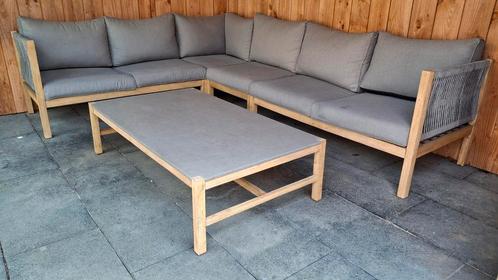 Suns loungeset bali hoekbank 286x260, Tuin en Terras, Tuinsets en Loungesets, Zo goed als nieuw, Loungeset, 6 zitplaatsen, Bank