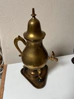 Geelkoperen kraantjeskan, Antiek en Kunst, Ophalen of Verzenden