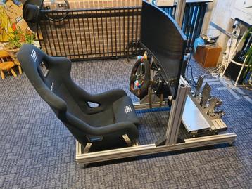 Race Simulator Simucube 1, loadcell pedalen, curved 34" beschikbaar voor biedingen