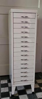 Kast met 15 lades oud vintage jaren '60 '70., Huis en Inrichting, Kasten | Overige, Ophalen