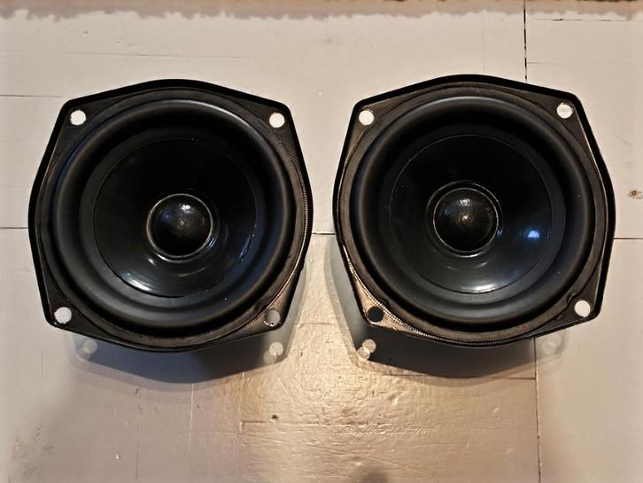 Nette set KEF B110 SP1057 speakers, Audio, Tv en Foto, Luidsprekers, Gebruikt, Front, Rear of Stereo speakers, 60 tot 120 watt