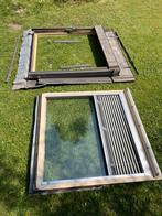 3  x Velux GGL 606 114x118 met luxaflex, Doe-het-zelf en Verbouw, Glas en Ramen, Ophalen, Gevelraam of Ruit, Gebruikt, 80 tot 120 cm