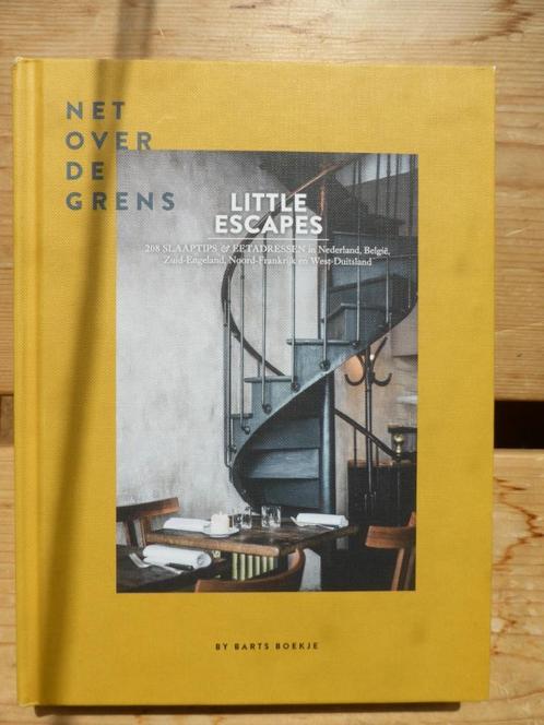 Net over de grens  Little escapes, Boeken, Reisverhalen, Zo goed als nieuw, Noord-Amerika, Ophalen of Verzenden