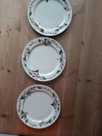 VILLEROY & BOCH , PALERMO - 3 DIERBORDEN  - DIA 27 CM, Ophalen of Verzenden, Zo goed als nieuw, Bord(en), Overige stijlen
