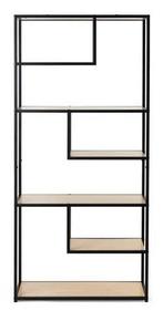 Industriele wandkast / vakkenkast (2), Huis en Inrichting, Kasten | Wandmeubels, Ophalen, Met plank(en), Zo goed als nieuw, Minder dan 150 cm