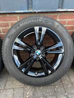 Originele BMW X1 X2 F48 Winterset Zwart Michelin Countryman, Ophalen, Gebruikt, Banden en Velgen, 17 inch