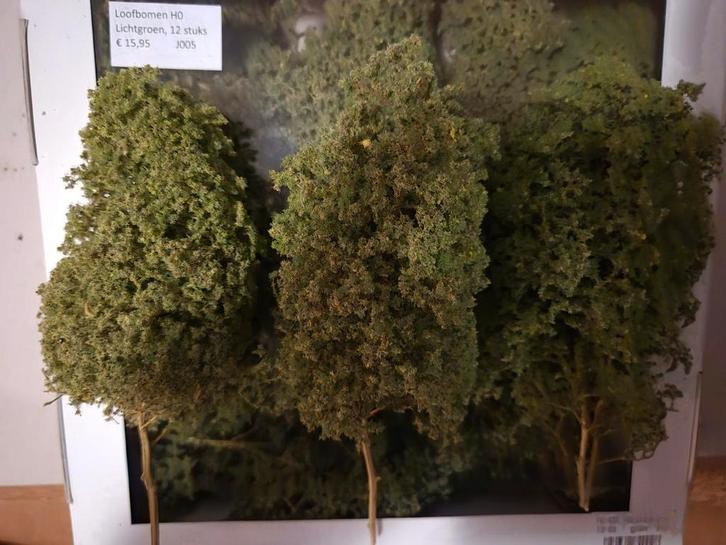 Modelspoor bomen - Landschap, Hobby en Vrije tijd, Modeltreinen | H0, Zo goed als nieuw, Natuur, Ophalen of Verzenden