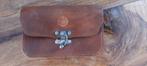 Mooie puur leren heuptas, Bruin, Minder dan 40 cm, Minder dan 35 cm, Zo goed als nieuw