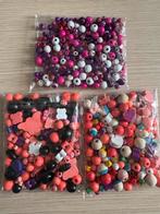 3 bags of mixed wooden beads for jewellery making, Ophalen of Verzenden, Zo goed als nieuw, Bedel