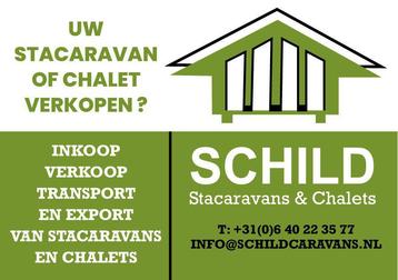 GEZOCHT : Te koop gevraagd stacaravans, chalets per direct