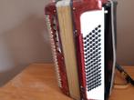 Hohner Verdi 2N, Muziek en Instrumenten, Accordeons, Zo goed als nieuw, 96-bas, Hohner, Met riemen