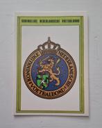 Voetbal 78 logo KNVB, Ophalen of Verzenden, Zo goed als nieuw, Overige binnenlandse clubs, Spelerskaart