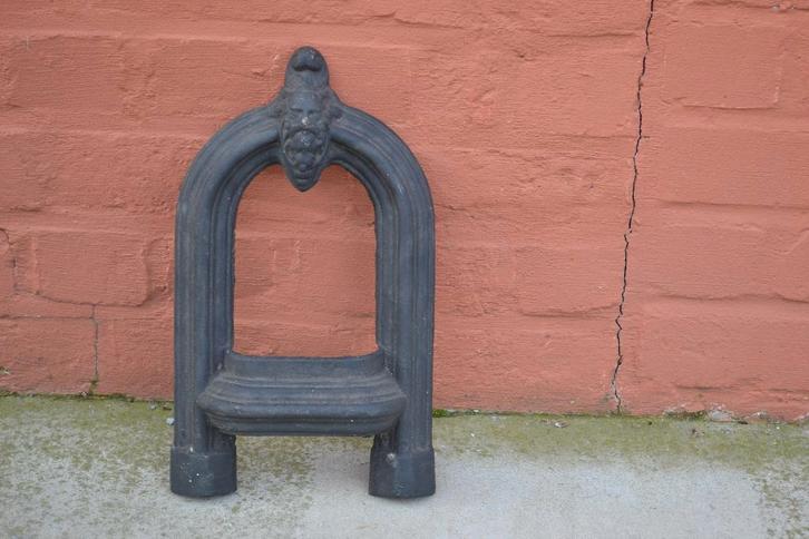 gietijzeren schoenschraper voor aan de muur, Tuin en Terras, Deurmatten, Gebruikt, Gietijzer, Ophalen