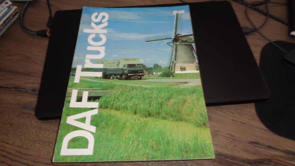 Folder  DAF  2100, Verzenden, Gelezen, Overige merken