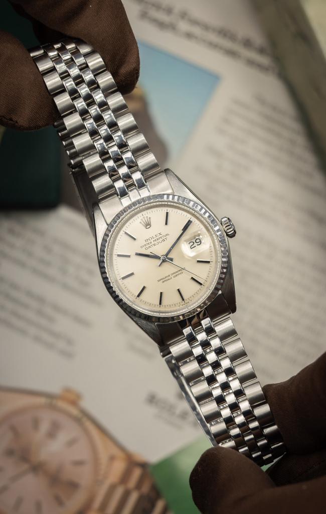 Rolex Datejust 36 / Incl Rolex doos / Wit goud / Ref. 1601, Sieraden, Tassen en Uiterlijk, Horloges | Heren, Zo goed als nieuw