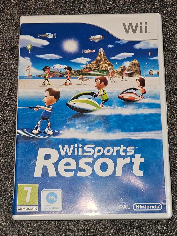 Wii Sports Resort - Wii, Spelcomputers en Games, Games | Nintendo Wii, Gebruikt, Sport, 3 spelers of meer, Vanaf 7 jaar, Eén computer