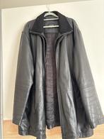 Heren  jas echt leren  bijna nieuw maat 54, Ophalen of Verzenden, Zo goed als nieuw, Maat 52/54 (L), Zwart