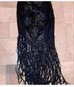 Rok met franjes mangano maat s, Kleding | Dames, Mangano, Ophalen of Verzenden, Zwart, Overige typen