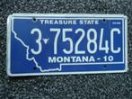 Kentekenplaat licenseplate Montana 2 USA, Verzenden, Gebruikt, Auto's