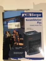 Berger Keramikheizer Plus, Witgoed en Apparatuur, Ophalen of Verzenden, Zo goed als nieuw, Overige