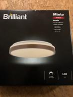 Brilliant Minto led plafondlamp 39cm dimbaar nieuw, Ophalen of Verzenden, Nieuw