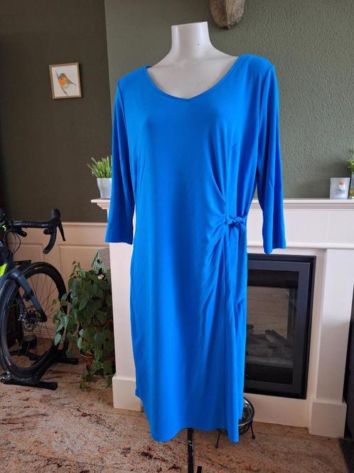Apanage schitterende helder blauwe jurk 46 XXL Gratis Verz !, Kleding | Dames, Jurken, Zo goed als nieuw, Maat 46/48 (XL) of groter