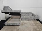 Gloednieuwe luxe hoekbank met slaapfunctie en opslag, Huis en Inrichting, 125 cm of meer, 125 cm of meer, Zo goed als nieuw, Info@homefriesland.nl