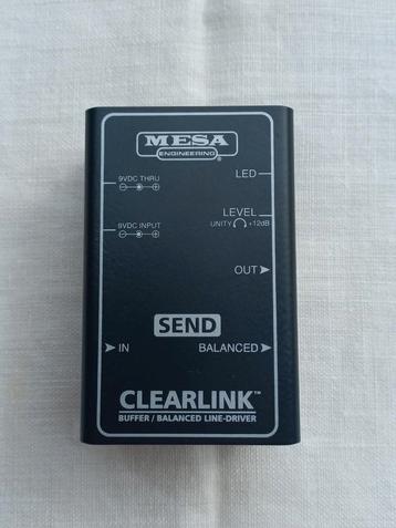 Mesa Boogie Clearlink Send buffer / line-driver beschikbaar voor biedingen