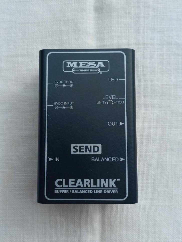Mesa Boogie Clearlink Send buffer / line-driver, Muziek en Instrumenten, Effecten, Zo goed als nieuw, Ophalen of Verzenden