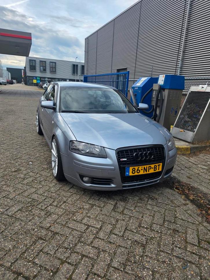 Audi A3 3.2 184KW Quattro 3D AUT 2004 Grijs, Auto's, Audi, Particulier, A3, 4x4, ABS, Airbags, Airconditioning, Alarm, Bluetooth