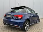 Audi A1 Sportback 1.4 TFSI 125PK S-LINE S-tronic PANO LED, Auto's, Audi, Lichtsensor, 125 pk, 4 cilinders, Blauw