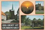 GRUBBENVORST Kerk Kiosk Telefooncel Gemeentehuis, Verzamelen, Ansichtkaarten | Nederland, Verzenden, 1980 tot heden, Ongelopen